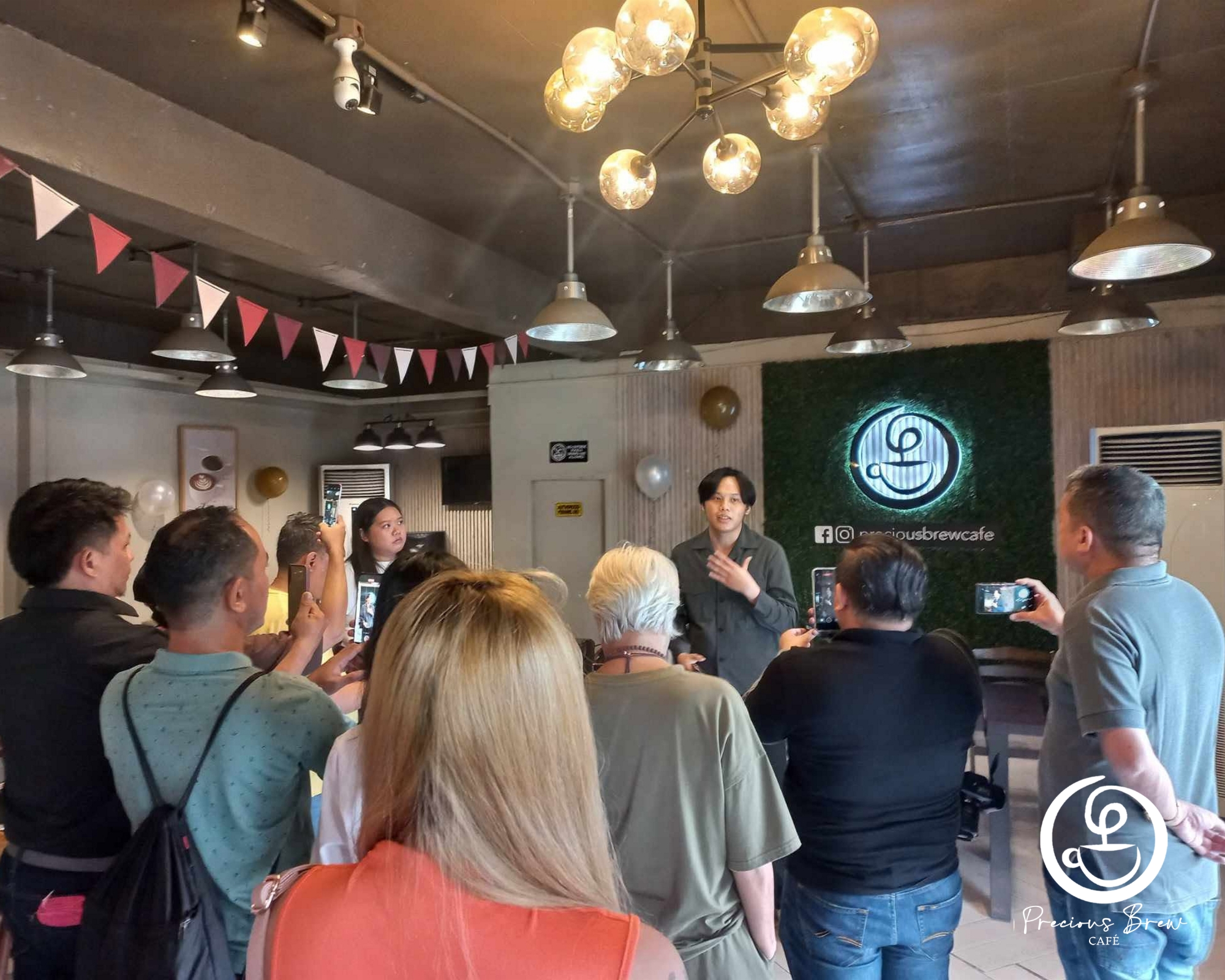 precious brew cafe third year anniversary