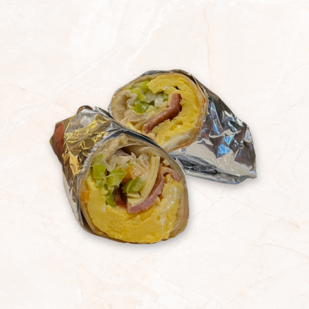 precious brew cafe breakfast burrito