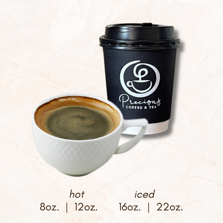 precious brew cafe menu americano