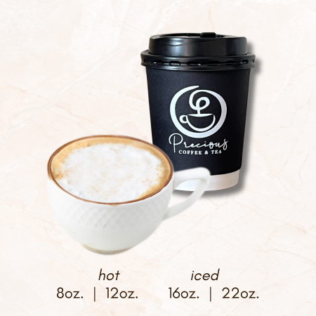 precious brew cafe menu cappucino