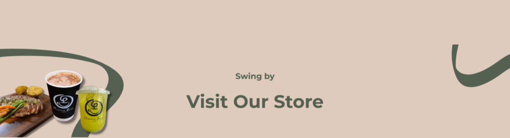 precious brew our stores banner