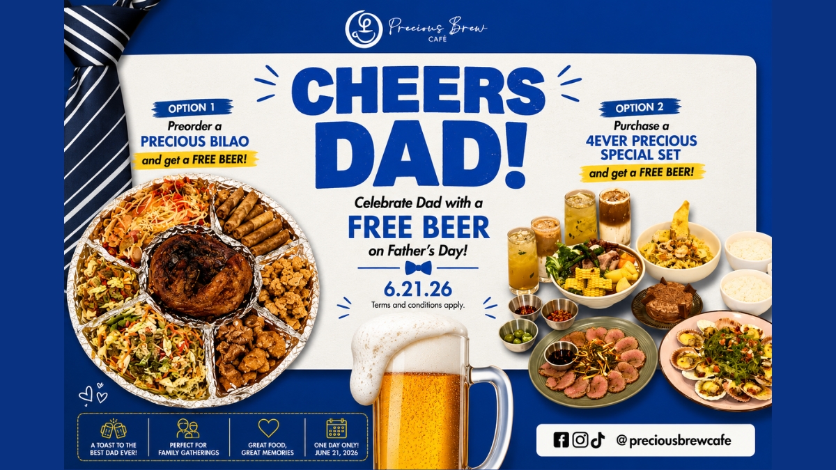 cheers dad fathersday2026 promo precious brew cafe