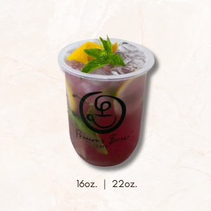 Our Menu pbc drinks lemonade butterfly pea lemonade